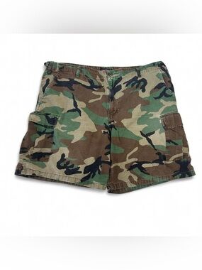 Tru Spec Woodland Camo Cargo Shorts 2XL Tactical Military